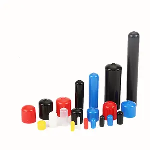 Pvc Rubber Plug Draad Beschermende Cover Schroef Beschermende Cap Ronde Rubber Beschermende Cap Stofkap Plastic Cover