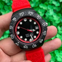 Montres automatiques mécaniques de luxe étanches lumineuses en titane saphir 42 mm avec mouvement sport 2813 pour plongeurs - Prix de gros