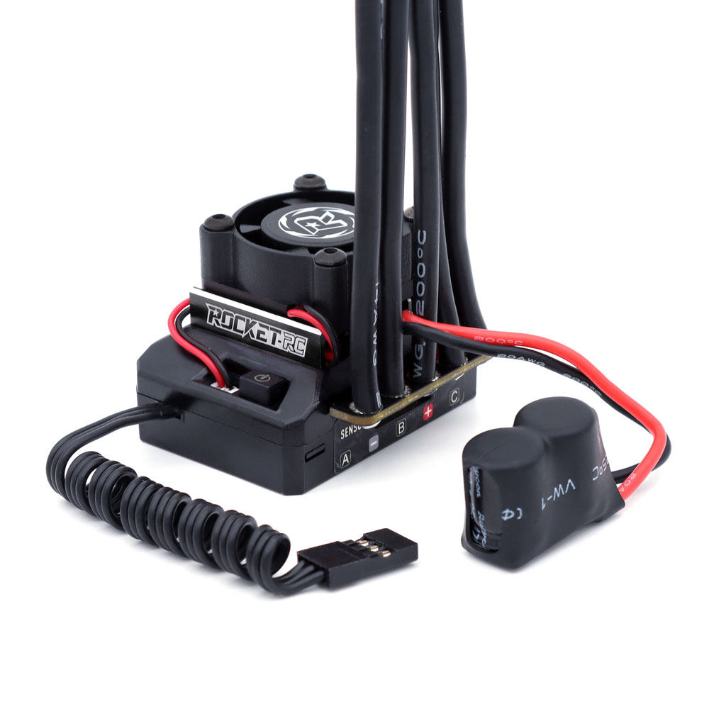 Surpass Rocket-Rc 100A Sensored Brushless ESC for 1/10 Rc