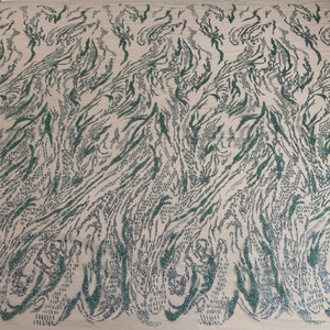 Honglong Lấp Lánh Pha Lê Kim Sa Nhiều Màu Lưới Trắng Đính Cườm Váy Cưới Vải Ren Bán Chạy - Product Image 3