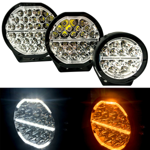 פנסי ערפל LED חדשים של Emark <span class=keywords><strong>Super</strong></span> Bright 4x4 שטח 9 אינץ' עם תאורת DRL כפולה בצבע לבן קר, עמידים למים בתקן IP68 - Product Image 6