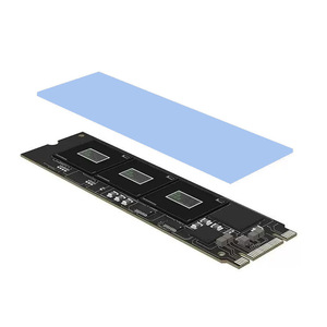 แผ่นซิลิโคนนำความร้อนสำหรับ M.2 SSD 2280ระบายความร้อนสีฟ้าสีเทาได้รับการรับรอง SGS - Product Image 1