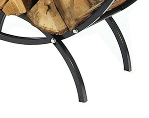 Support à bûches demi-rond <span class=keywords><strong>pour</strong></span> le stockage du <span class=keywords><strong>bois</strong></span>, support incurvé <span class=keywords><strong>pour</strong></span> le stockage du <span class=keywords><strong>bois</strong></span> d'extérieur et d'intérieur, support à bûches <span class=keywords><strong>pour</strong></span> cheminée - Product Image 6