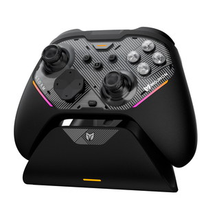 Manette de jeu Mojhon Storm C04 2000Hz TMR Joystick 16 boutons mécaniques Double <span class=keywords><strong>d</strong></span>éclencheur Support de charge PC Switch Android <span class=keywords><strong>IOS</strong></span> - Product Image 1