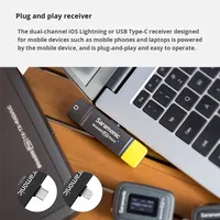 Micrófono Lavalier Inalámbrico Fengdi 500pro Little Bee para Grabación en Teléfonos Móviles y Transmisión en Vivo con Reducción de Ruido, Hecho en China Continental