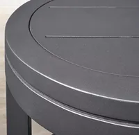 CAPRI Meubles classiques bon marché Prix d'usine Table à thé Table d'appoint carrée d'extérieur en aluminium enduit de poudre fabriqué à la main imperméable