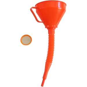 Funil universal de plástico flexível, extensão grande da drenagem do óleo do carro com filtro e tubo removível - Product Image 6