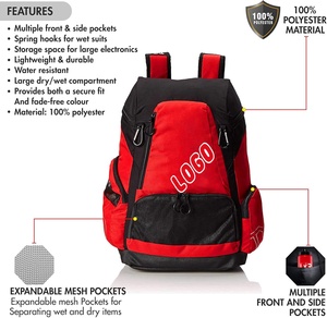 Personnalisé Convertible Extensible Jiu Jitsu <span class=keywords><strong>Judo</strong></span> Formation Gym Week-end Imperméable Casual Sports Duffel <span class=keywords><strong>Sac</strong></span> à dos pour Hommes Femmes - Product Image 2