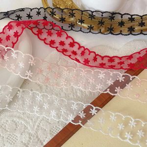 Bordure en dentelle de tulle brodée à bords ondulés, accessoire DIY pour robe Lolita, col, poignets, chaussures, chapeau, décoration de vêtements, vente en gros - Product Image 2