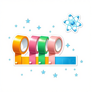 Floresan isim etiketi etiketleri termal baskı etiketleri renk kodlama etiketi - Product Image 3