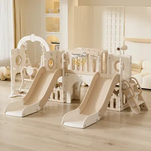 Multifunetional leo núi trẻ em trong nhà chơi nhà sân chơi bé phòng chơi kết hợp slide và Swing Set cho trẻ em trượt Đồ chơi