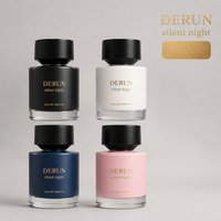 Botol Parfum Kaca Custom 30ml 50ml 100ml Kosong Isi Ulang dengan Kotak Kemasan Mewah Grosir Desain Logo Set Hadiah