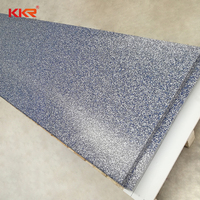 Pierres artificielles en gel, 100% Pure, Surface solide, disponibles en chauffage et en pliage pour comptoir/forme personnalisée