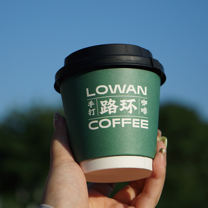 Factory Supply Insulated Double Wall Paper Cup With Lid Disposable Coffee Cup EcoFriendly for Coffee Tea Takeaway Shop Supplies