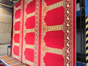 Tappeto da <span class=keywords><strong>preghiera</strong></span> in Nylon blu fatto a mano <span class=keywords><strong>arte</strong></span> da parete islamica per viaggi in auto a casa o moschea tappeto da <span class=keywords><strong>preghiera</strong></span> in seta lavabile - Product Image 6