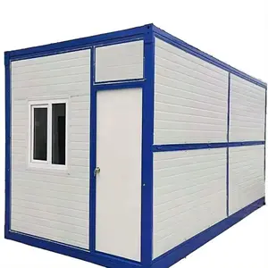 Prefabricated Fast Foldable Portable Modular 20ft Folding Mobile Container Tiny House Homes Office