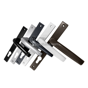 Hiện đại hai mặt thép không gỉ tấm <span class=keywords><strong>304</strong></span> cao an ninh hình chữ nhật hình dạng khuôn cửa xử lý với xoay khóa cho biệt thự - Product Image 3