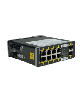 Industrial Ethernet <b>POE</b> <b>Switch</b> IE-1000-8P2S-LM with 8 FE Copper <b>PoE</b>+ Ports and 2 SFP Uplinks - Product Image 1