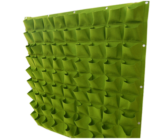 7 18 36 64 72 Pockets Living <strong>Wall</strong> Hanging <strong>Planter</strong> Grow Bags Felt Fabric <strong>Vertical</strong> Garden Supplier - Product Image 2