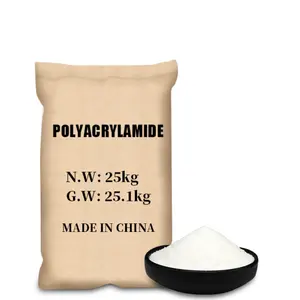 Waterbehandeling Pam Agenten Polyacrylamide Wit Korrelig Poeder Anion Kationische Flocculant Prijs Voor Olie En Gas Chemicaliën