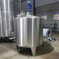Petit réservoir de mélange de shampoing chimique industriel 200-5000l Machine de fabrication de savon liquide vaisselle pour lavage des mains