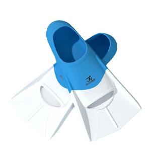 Jiehu <b>Swimming</b> Fins Full Foot Silicone Adult And Childrens Diving Freestyle Snorkeling Training <b>Shoes</b> Two Colors Regular Fins - Product Image 1