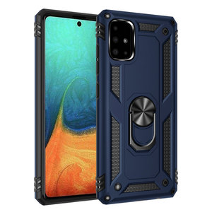 Metallo Magnetico Auto Anello di Supporto Per Samsung <span class=keywords><strong>Galaxy</strong></span> A51 Coque Per Il Caso di Samsung <span class=keywords><strong>Galaxy</strong></span> <span class=keywords><strong>a71</strong></span> A515 A715 Della Copertura Posteriore - Product Image 4