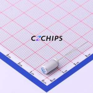 Condensador Sólido SPE1CM471B09OL, Componente de Orificio Pasante (THT), D5.5xL9mm 470uF 20% 16V 5.5mm - Product Image 1