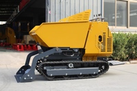 Archer Diesel-Motor Raupenlader Mini-Dumper Hydraulischer Lift Niedriger Kraftstoffverbrauch 450dm Schaufelkapazität Bau Landwirtschaft