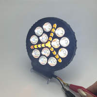 Feux antibrouillard à LED 12 LED 25w, directement de l'usine, conduite hors route, éclairage de travail à LED pour bateau, tracteur, camion 12V-36V