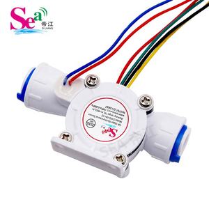 Оригинальный производитель OEM поддержка 3/8 PE быстрое подключение 0,3-10 л/мин Датчик потока воды в холле с датчиком температуры <span class=keywords><strong>TDS</strong></span> - Product Image 3