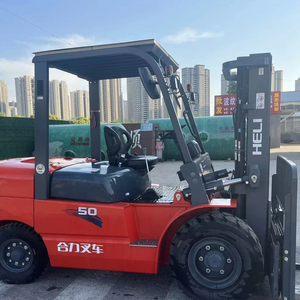 รถยกดีเซล HELI CPCD50 5000 กก. รุ่นใหม่ |   เกียร์ขับเคลื่อนล้อหน้า ยางตัน สภาพเหมือนใหม่ ประสิทธิภาพสูง ได้รับการรับรองมาตรฐาน SASO CE รับประกัน 1 ปี - Product Image 1