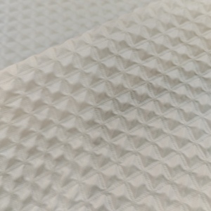 Tissu Plaid Nano Plaid en Crêpe de Soie Chiffon Pongee, Crêpe Extensible, Tissu Bulle 300T - Product Image 4
