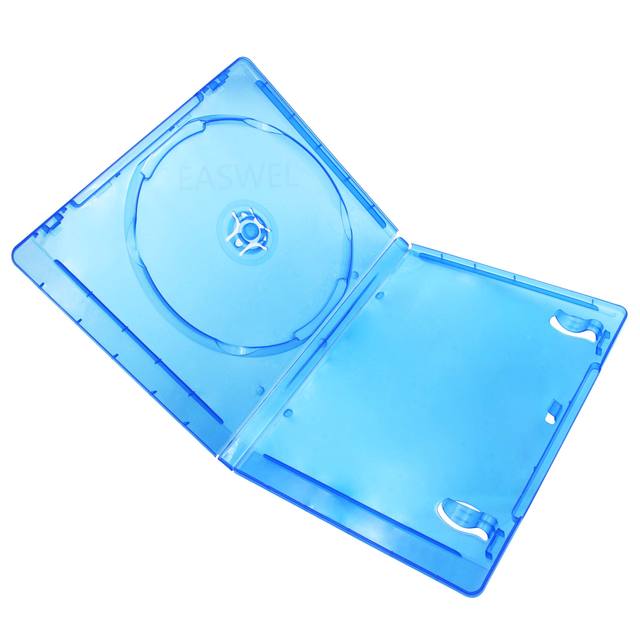 Empty Blu-ray Logo Case Single Disc Cover Storage Replacement