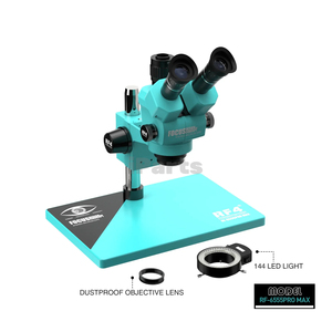 Nueva lente de microscopio <span class=keywords><strong>trinocular</strong></span> iParts RF4, para soldadura SMD, aumenta la vida útil del sistema de control de polvo, para soldadura, PRO MAX, 2, 2, 1, 2 - Product Image 6