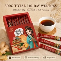 Konsentrat Herbal Oriental Tradisional Penghangat Tubuh, Penunjang Termal, Jahe Gula Hitam yang Menenangkan untuk Ritual Kesehatan Sehari-hari