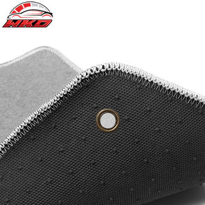 พรมปูพื้นสำหรับรถจี๊ป ลิเบอร์ตี้ 08-13 แผ่นรองพื้นรถยนต์ด้านหน้าด้านหลังกำมะหยี่สีเทาพรมกันลื่น 4 ชิ้น - Product Image 4