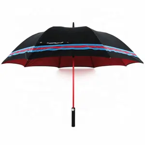 Personnalisé 30 Pouces 60 "Arc Tout en Fiber de verre 2 Couche Prise Ferme Parapluie de Golf