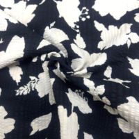 Tissu en coton texturé à bulles, froissé au sel, 80 g/m², 50 pouces, doux et respirant, pour chemisiers féminins et vêtements pour enfants, fourniture textile en gros