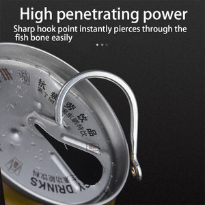 Hameçon de pêche en mer BKK Jigging Light Hook 8070-3X-NP Taille 5/0 Soudure sans soudure - Product Image 5