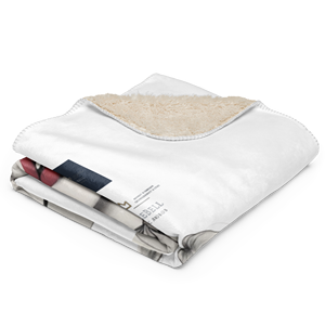 Coperta in sherpa love AMOREBELL - Product Image 4