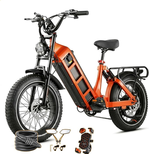 Eahora Juliet <b>Ebike</b> 48v 60ah 1200w Full Suspension 1000w Hybrid <b>Fat</b> Tire Cargo Electric Mountain Bike Adult - Product Image 1