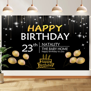 Telón de Fondo Personalizado OEM para Fiestas de Aniversario, <span class=keywords><strong>Tapiz</strong></span> Decorativo para Hogar y Jardín - Product Image 3