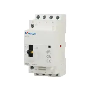 Piezas de aire acondicionado magnético 4P 2NCNO 16A Manual 220V pequeño contactor