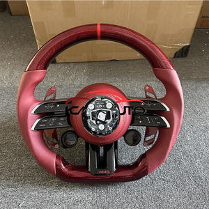 Nouveau personnalisable pour Benz W204 W205 W212 W176 W213 W211 W177 W221 avec <span class=keywords><strong>volant</strong></span> en cuir en Fiber de carbone <span class=keywords><strong>chauffant</strong></span> par vibration - Product Image 6