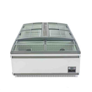 Réfrigérateur combiné à îlot ouvert, congélateur profond pour supermarché - Product Image 1