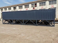 Komplettes Set Horizontale Zementsilos Komplette Betonmischanlage Komplettset mit Zementsilos für den sofortigen Einsatz