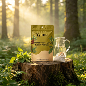 Yyanst Plant-<b>Powered</b> Daily Vigor Coffee 10g*10 Sachets Resealable Stand Pouch Natural Herbal Wellness Instant Drink - Product Image 2