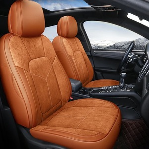 Fundas de Asiento Personalizadas para Automóviles, Juego Completo, Gamuza Perforada en el Centro, Específicas para Cayenne, <span class=keywords><strong>Macan</strong></span>, Panamera - Product Image 5