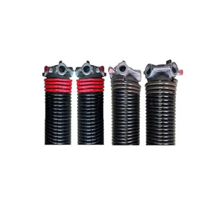White Steel Garage <b>Door</b> with Coil Torsion <b>Spring</b> System for Industrial Use - Product Image 6